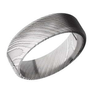 Damascus Steel Mens Wedding Band By Lashbrook Designs Damascus Steel Mens Wedding Band By Lashbrook Designs