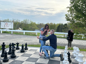 The Perfect Move:  Keith's Surprise Proposal During a Game of Chess The Perfect Move:  Keith's Surprise Proposal During a Game of Chess
