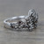 18kt White Gold and Diamond Flower Ring