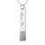 Engravable Bar Pendant with Fingerprint Engravable Bar Pendant with Fingerprint