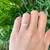 14K Yellow Gold Facets of Fire 3 Stone Diamond Ring