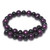 Ladies Plum & Deep Purple Pearl Bracelet