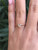 ZARA HEART - Diamond Twist Engagement Ring