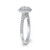 Carizza Hexagon Halo Engagement Ring Carizza Hexagon Halo Engagement Ring