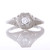 14k White Gold & .25ct Diamond Engagement Ring by Hugo Kohl 14k White Gold & .25ct Diamond Engagement Ring by Hugo Kohl