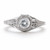 14k White Gold .34ct Diamond Engagement Ring by Hugo Kohl
