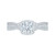 Promezza Cushion Halo Diamond Engagement Ring Promezza Cushion Halo Diamond Engagement Ring