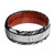 Damascus Steel, Padauk Wood with Gibeon Meteorite Men's Wedding Band by Lashbrook Designs Damascus Steel, Padauk Wood with Gibeon Meteorite Men's Wedding Band by Lashbrook Designs