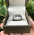 Lashbrook Damascus Steel Square Wedding Band - Argon