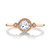 18kt Rose Gold and Diamond Engagement Ring by Parade 18kt Rose Gold and Diamond Engagement Ring by Parade