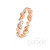Lyria Leaf Eternity Gold Diamond Band