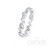 Lyria Leaf Eternity Gold Diamond Band