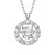 Rhythm of Love Diamond Necklace - Round Halo, 1/2 ctw Rhythm of Love Diamond Necklace - Round Halo, 1/2 ctw