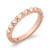 Carizza Rose Gold Round Diamond Engagement Ring Carizza Rose Gold Round Diamond Engagement Ring