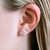 10K North Star Cluster Diamond Studs