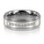 Triton COVINGTON Tungsten Ring with Channel Set Diamonds
