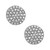 14K White Gold Diamond Disc Earrings by Bassali 14K White Gold Diamond Disc Earrings by Bassali