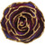 24k Yellow Gold Dipped Purple and Pink Rose