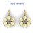 Fancy Yellow Diamond Flower Earrings - 2.13ctw