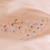 Rose Cut Sapphire Solitaires