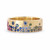 Ombre Sapphire Scattered Raindrop Ring