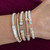 Diamond Emerald Cut Ends Bracelet by Alwand Vahan