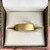 14K Yellow Gold & Sapele Hardwood Band by Lashbrook Designs 14K Yellow Gold & Sapele Hardwood Band by Lashbrook Designs