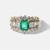 Estate Emerald and Diamond Cocktail Ring Estate Emerald and Diamond Cocktail Ring