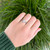 14K Diamond Curved Wedding Band By Romance 14K Diamond Curved Wedding Band By Romance