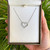 14k White Gold Facets of Fire Diamond Heart Necklace