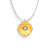 Sterling Silver & 14K Yellow Gold California Poppy Pendant by Galatea