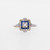 1920's Antique Sapphire and Diamond Ring