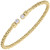 Gold & Diamond Ends Bracelet - Vahan 2mm Gold & Diamond Ends Bracelet - Vahan 2mm