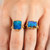18K Gold Boulder Opal Ring by Amali