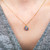 18K Gold Australian Opal Petite Necklace by Amali 18K Gold Australian Opal Petite Necklace by Amali