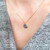 18K Gold Australian Opal Petite Necklace by Amali 18K Gold Australian Opal Petite Necklace by Amali