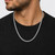5mm Sterling Silver Rope Chain, 22"