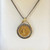 1925 $2.50 Indian Head Gold Coin Sterling Silver Necklace