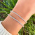 1.00ctw Lab-Grown Diamond Tennis Bracelet