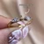 14K Yellow Gold 1950s Diamond Wedding Set