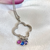 Milestone Moments Quatrefoil Sterling Silver & White Topaz Charm Holder Necklace