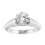 ArtCarved Lavender 14k White Gold & Diamond Engagement Ring