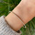 14K Yellow Gold .27ctw Diamond Flex Bangle Bracelet
