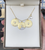 14K Yellow Gold Diamond Disc Necklace by Meira T
