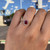 Vintage Victorian 14K Gold & Lab Grown Ruby Ring