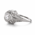 Vintage Platinum & .51ct Old European Cut Diamond Filigree Ring