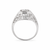 Vintage Platinum & .51ct Old European Cut Diamond Filigree Ring