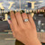 Early 1900s Vintage Platinum, Diamond & Sapphire Engagement Ring