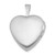 Sterling Silver Vintage-Inspired Diamond Star Heart Locket