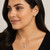 14K White Gold Quad Diamond Studs